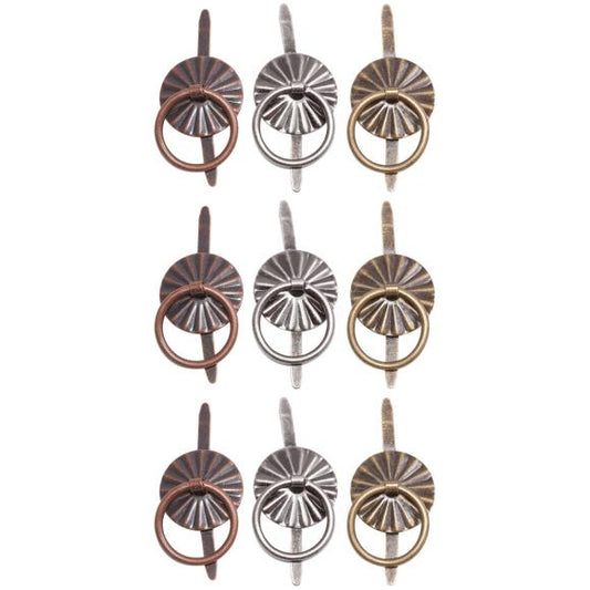 Idea-Ology Metal Ring with Brad Fastener set