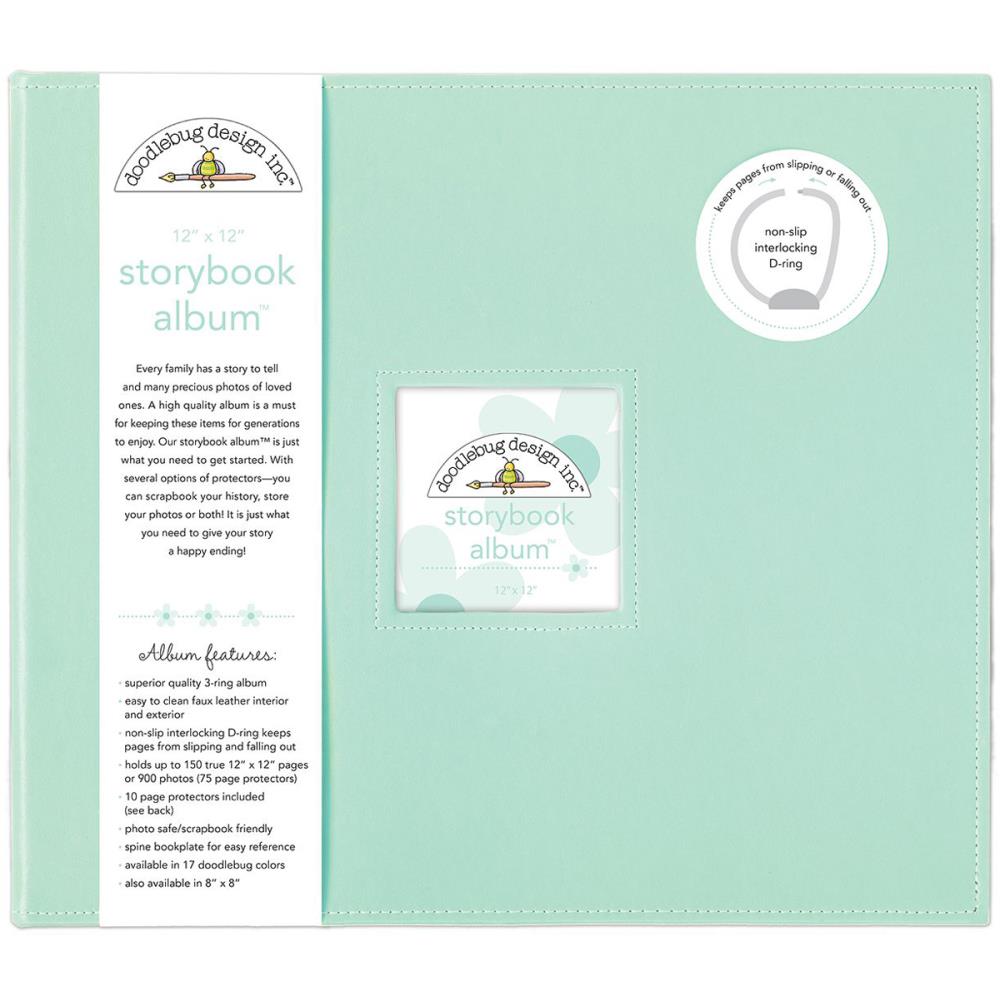Doodlebug Storybook D-Ring Album 12"X12"