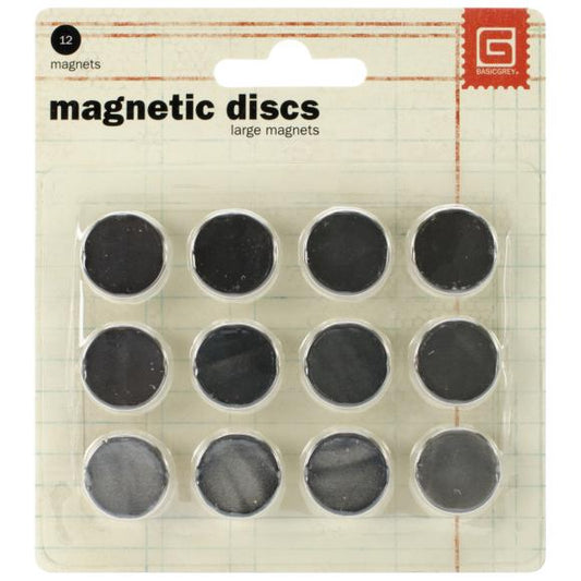 Magnetic Discs - Slim Magnetic Snaps Large
