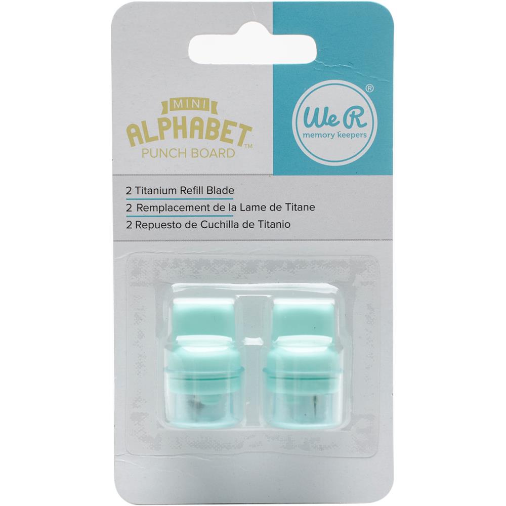 We R Memory Keepers Mini Alphabet Punch Board Blade Refill