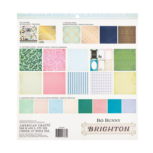 BoBunny Brighton Project Pad 12"X12"