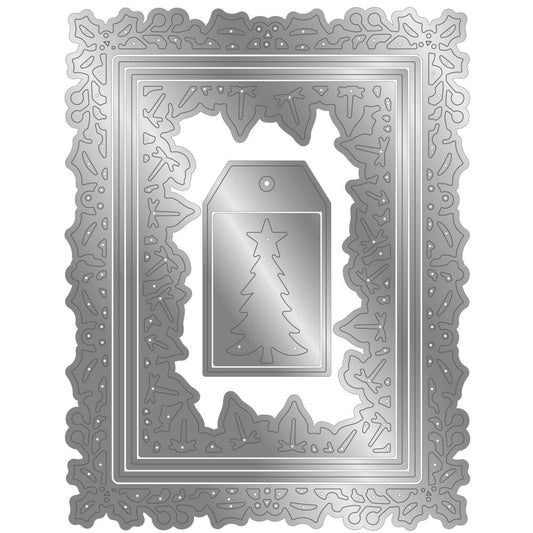 Crafter's Companion Metal Die - The Holly And The Ivy