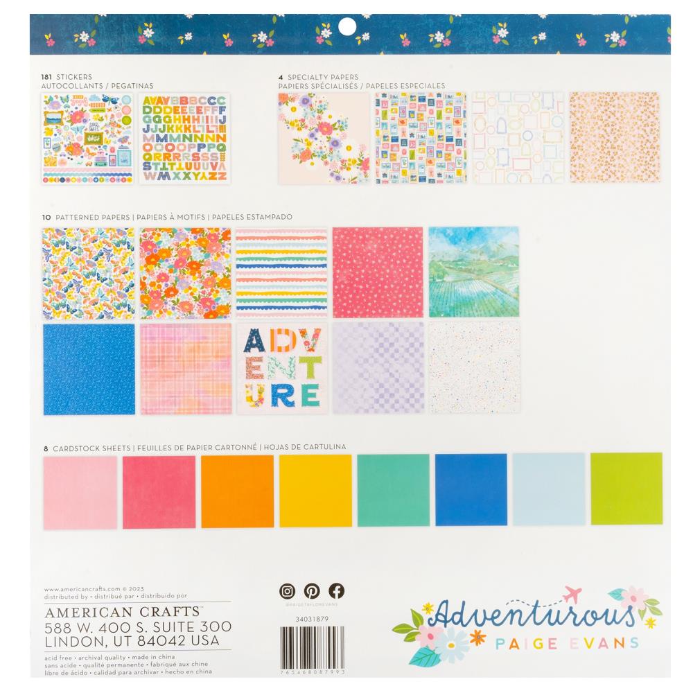 Paige Evans Adventurous Project Pad 12"X12"