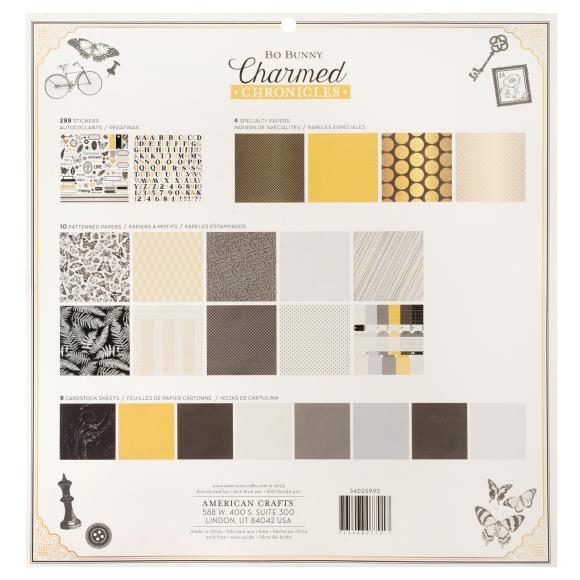 Charmed Chronicles Project Pad 12"X12"