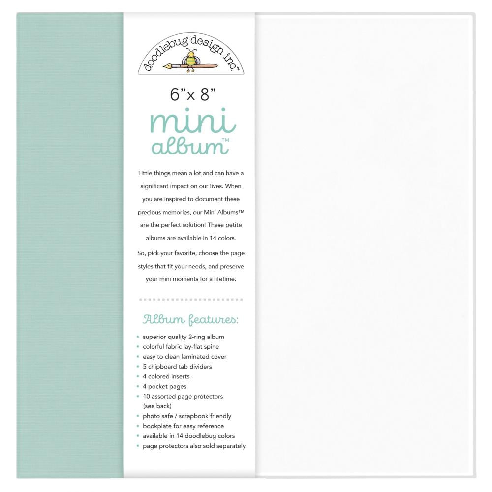 Doodlebug Mini Album 6"X8" Mint