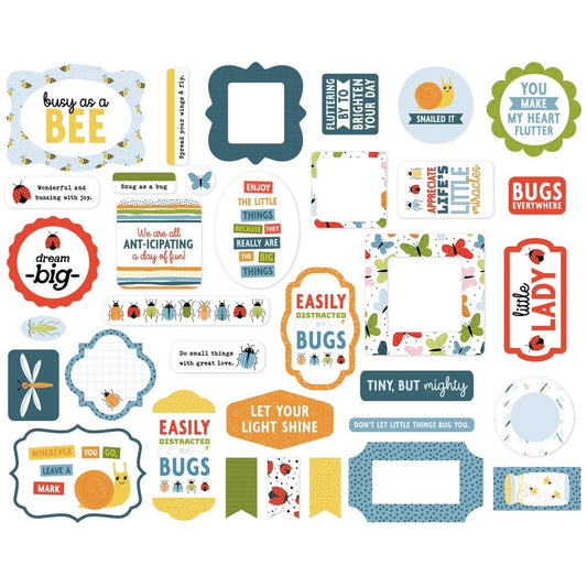 Echo Park Ephemera - Little Things Mean A Lot