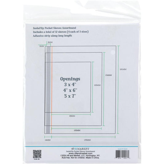 Assortment of sizes - InstaFlip Sleeves