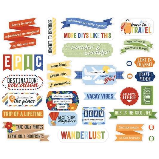 Born To Travel Titles & Phrases