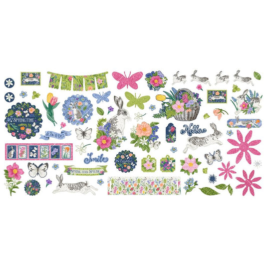 Graphic 45 Ephemera Set - Spring Is In The Air