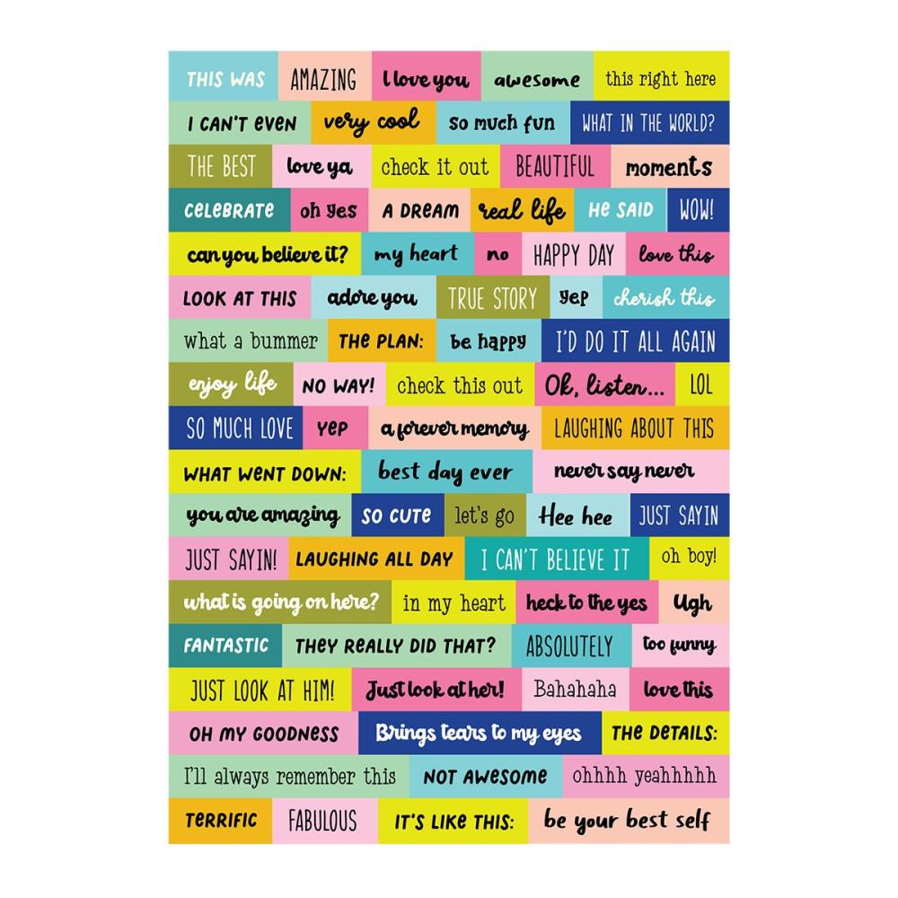 Spellbinders Sticker Pack by Kelly Bangs - Just Sayin'