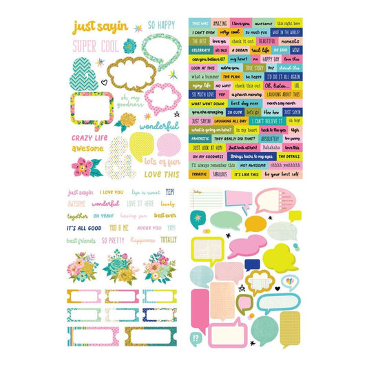 Spellbinders Sticker Pack by Kelly Bangs - Just Sayin'