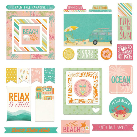 Salt & Sea - Cardstock Ephemera