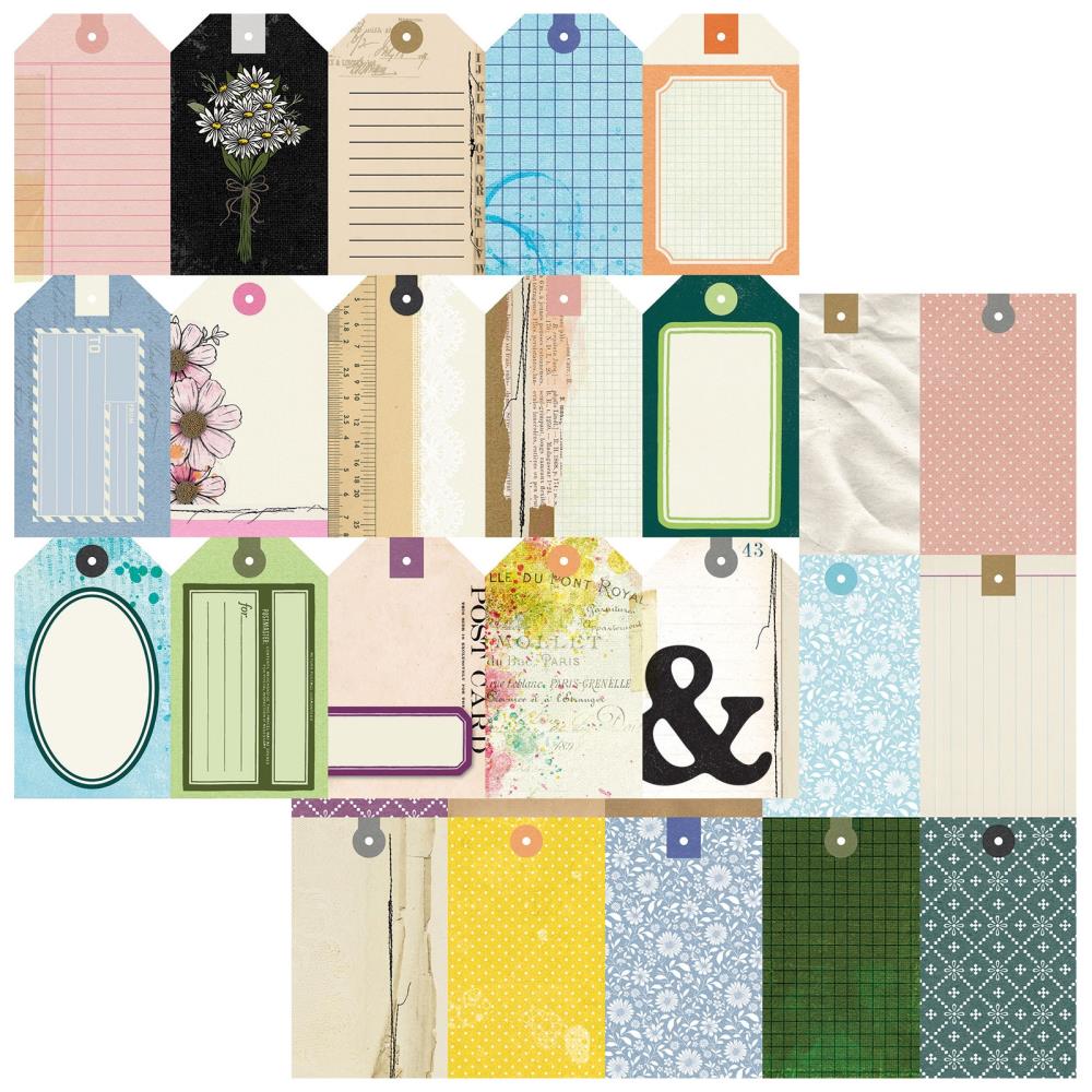 The Flower Emporium 12x12 "Starters" Paper Pack By Vicki Boutin
