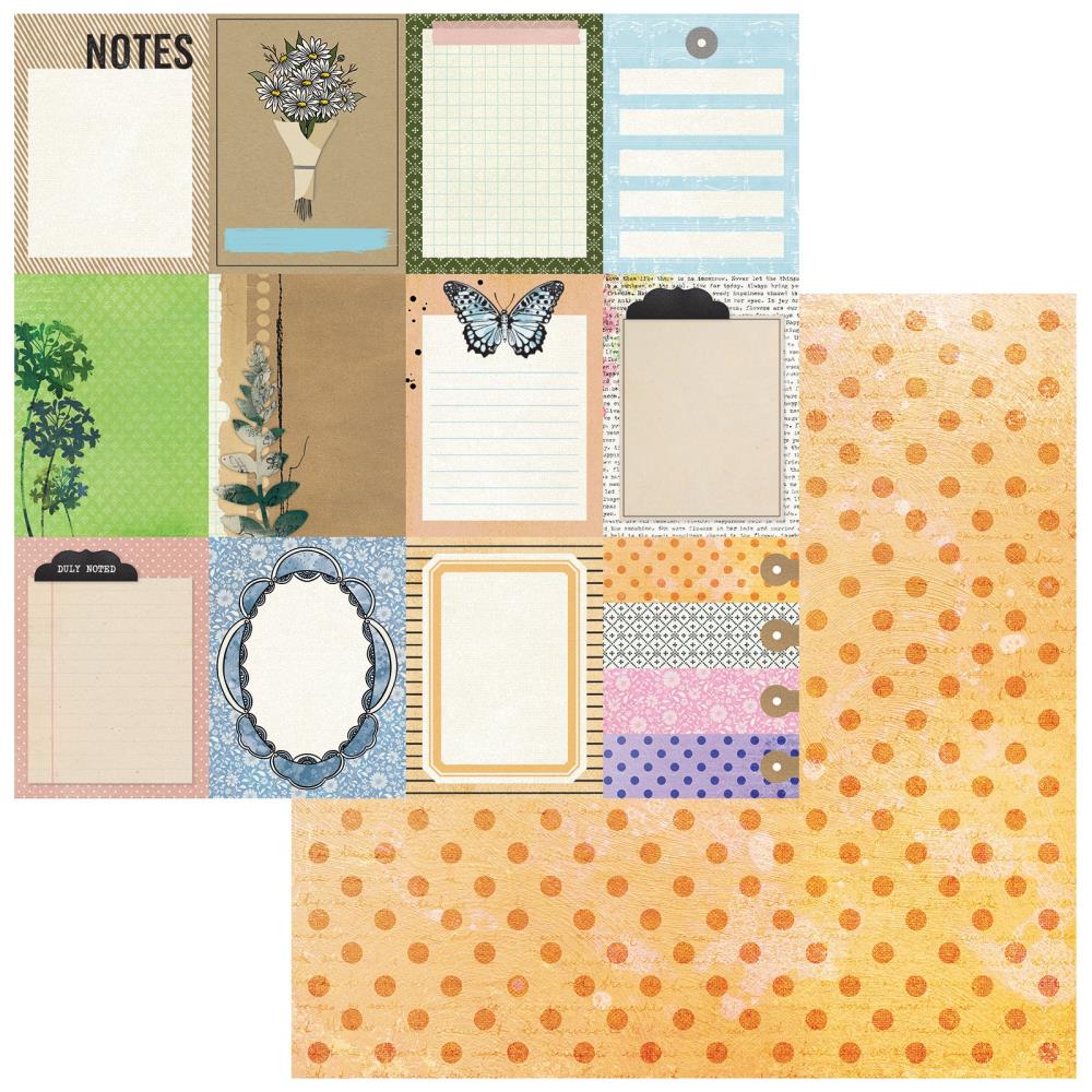 The Flower Emporium 12x12 "Starters" Paper Pack By Vicki Boutin