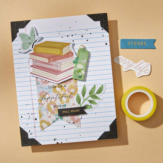 Spellbinders Cardstock Diecut Ephemera From Rosie's Studio - Hello It's Me