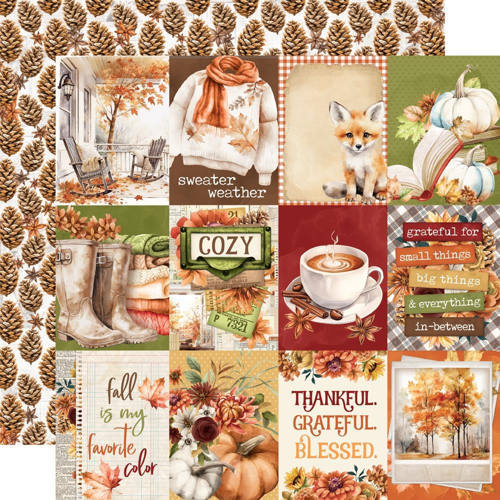 Simple Stories Collection Kit 12"X12" - Simple Vintage Autumn Breeze