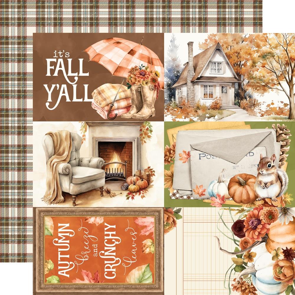 Simple Stories Collection Kit 12"X12" - Simple Vintage Autumn Breeze