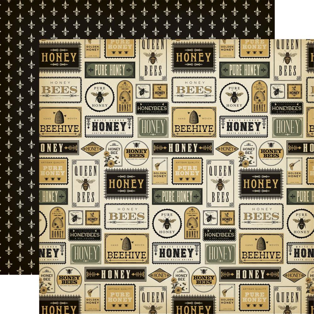Honey Bee Collection Paper Pack 12"X12"