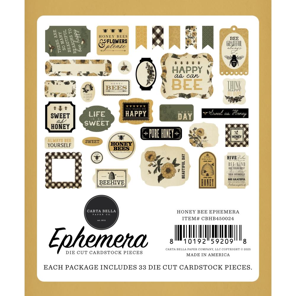 Honey Bee Ephemera - Icons