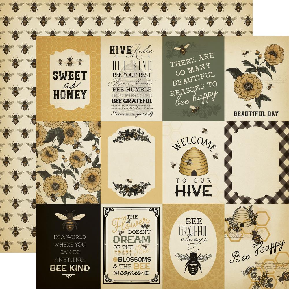 Honey Bee Collection Paper Pack 12"X12"