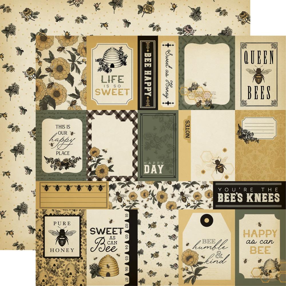 Honey Bee Collection Paper Pack 12"X12"