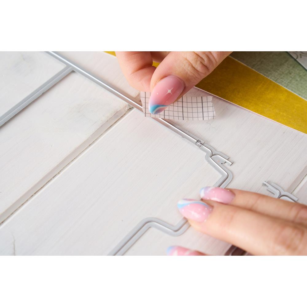 Sizzix Thinlits Die Set 15Pk, Snap and Swap File Folders by 49 and Market