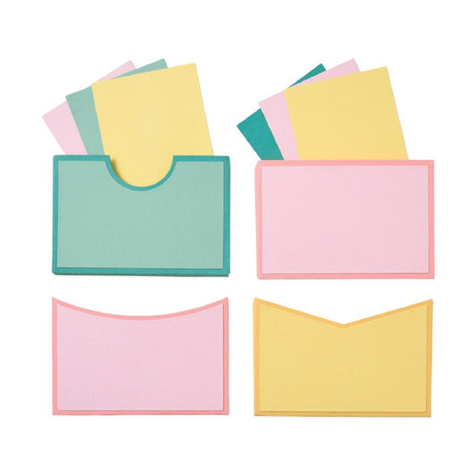 Sizzix Thinlits Die Set 10Pk, Snap and Swap Pockets by 49 and Market