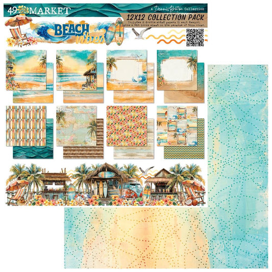 Beach Vibes 12x12 Collection Pack by Dennis Bruton