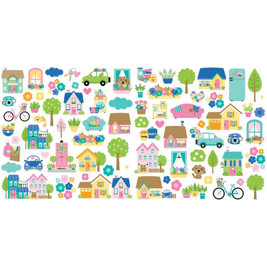 Bella Blvd Cardstock Ephemera Icons - Love Grows Here