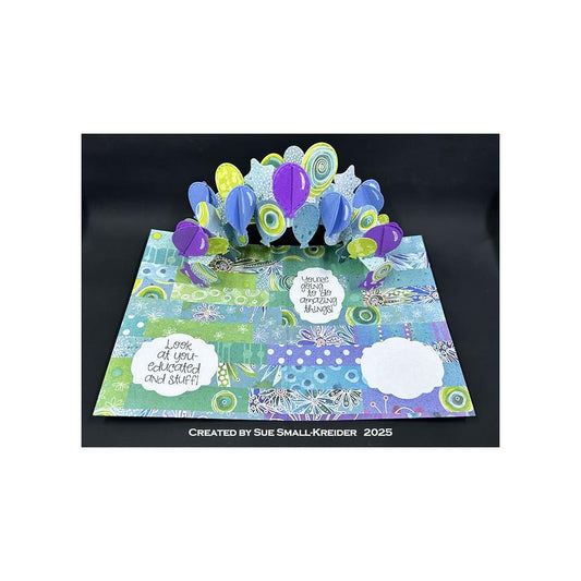 Karen Burniston Clear Stamps - Grad Greetings