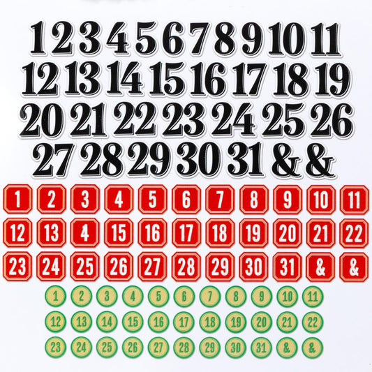 Mistletoe And Memories Chipboard Bits By Vicki Boutin