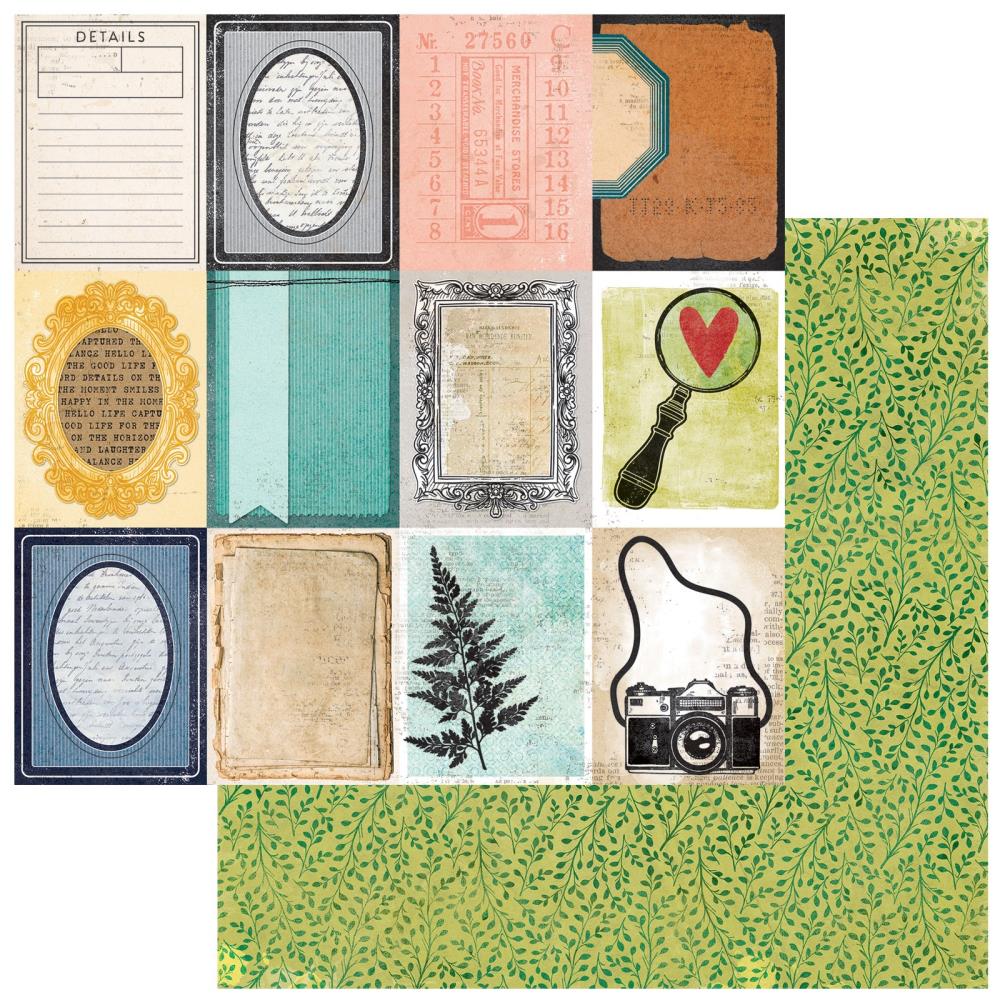 Curiosities In Willow Grove 12x12 "Starters" Paper Pack By Vicki Boutin