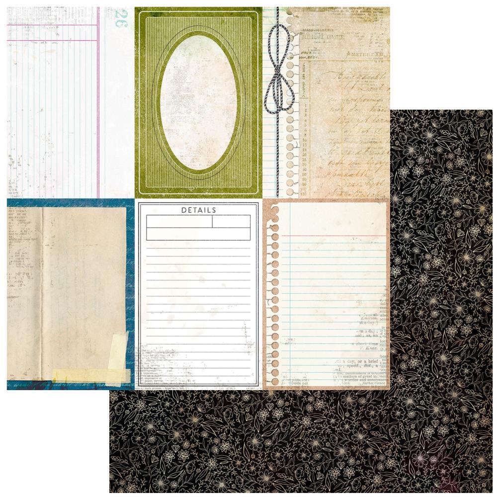 Curiosities In Willow Grove 12x12 "Starters" Paper Pack By Vicki Boutin