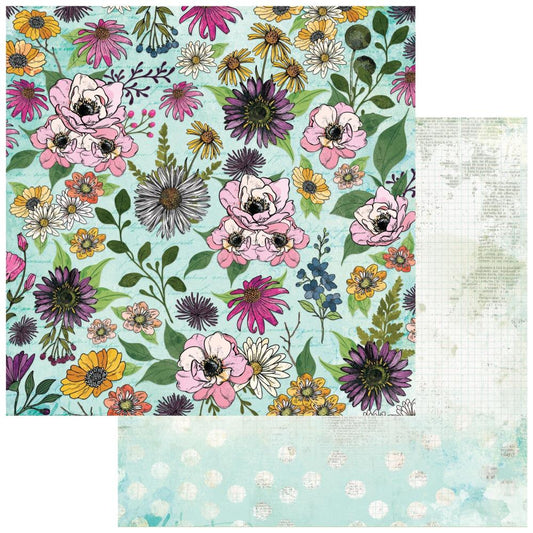 Curiosities In Willow Grove 12x12 "Starters" Paper Pack By Vicki Boutin