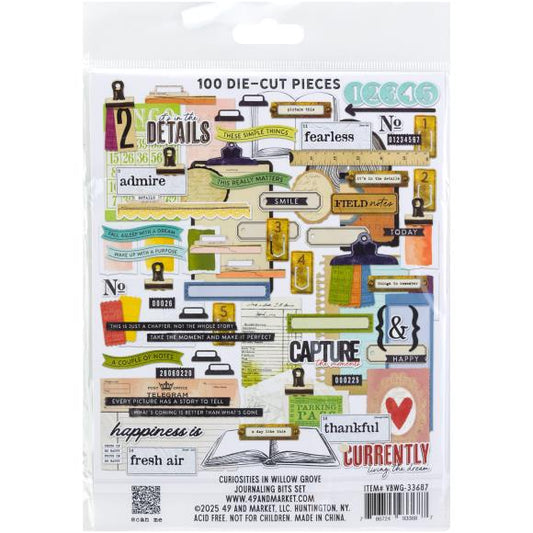 Curiosities In Willow Grove Journaling Ephemera Bits By Vicki Boutin