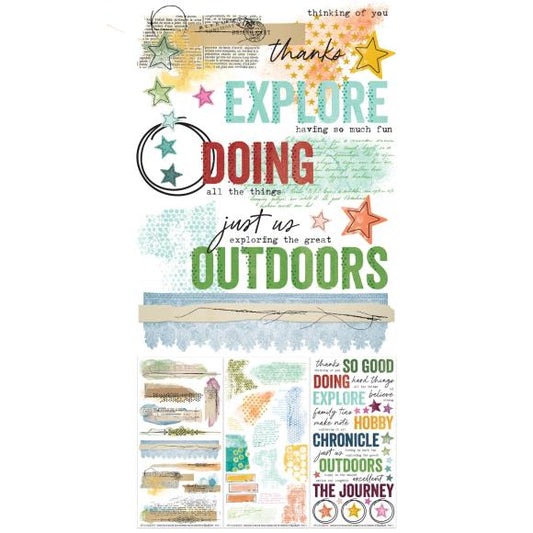 Curiosities In Willow Grove Blendable Rub-On Transfer Set by Vicki Boutin