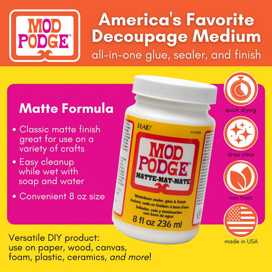 Mod Podge Matte Formula 4oz/118ml