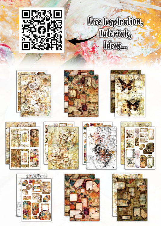 A4 Paper Pack #13 Ticket to Time