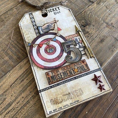 Tim Holtz Element Stencils - 12PK - MECHANICAL