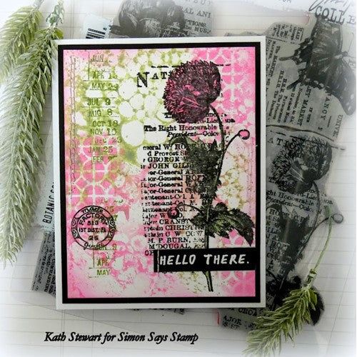 Tim Holtz MINI STENCIL SET #52