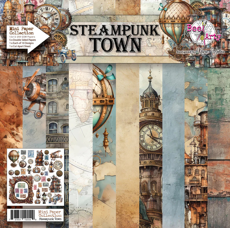 Steampunk Town - Mini Collection Paper Pack