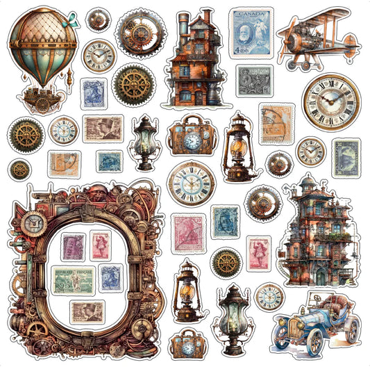 Steampunk Town - Mini Collection Paper Pack