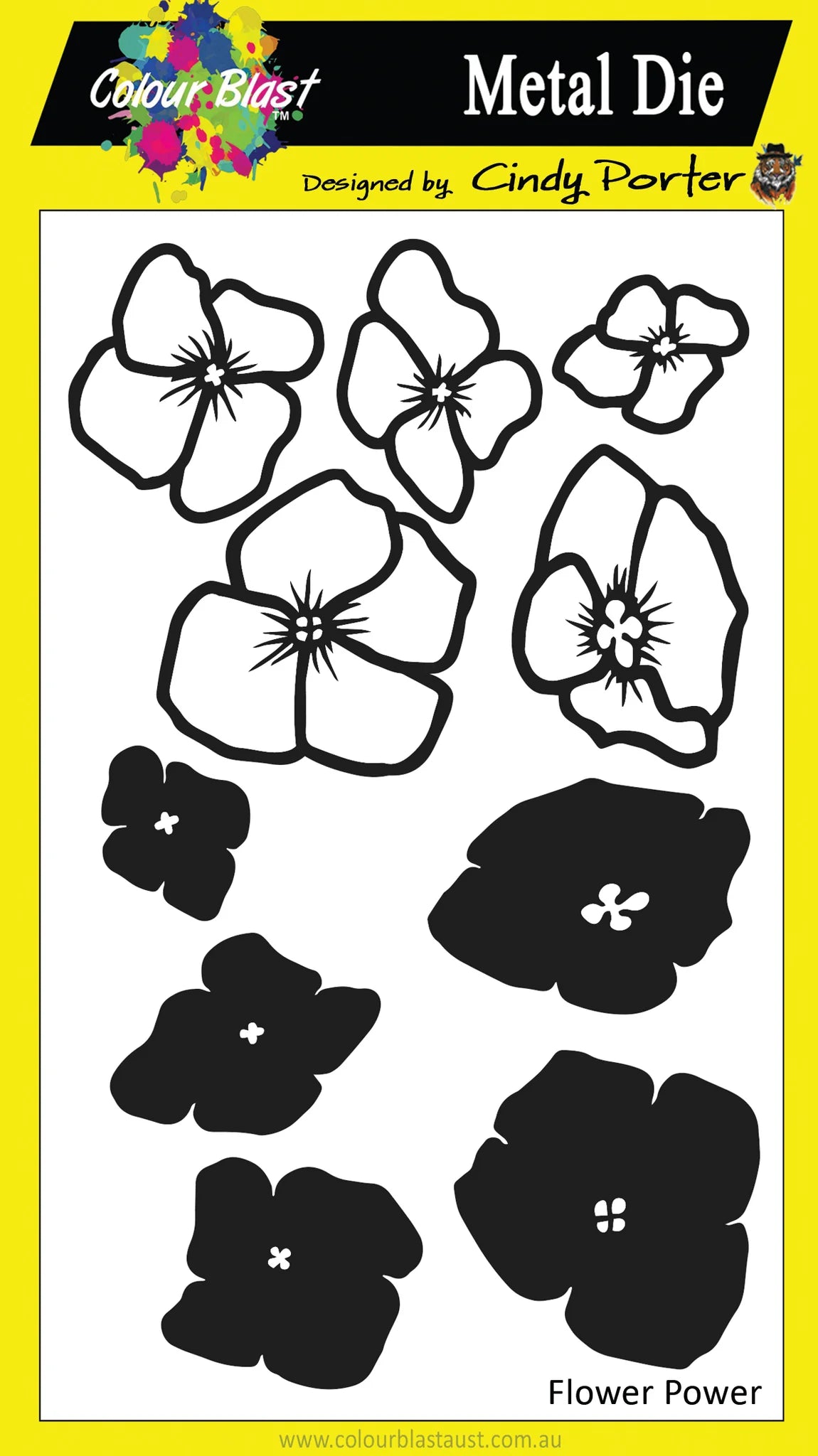 Bee Arty - Flower Power - Metal Die