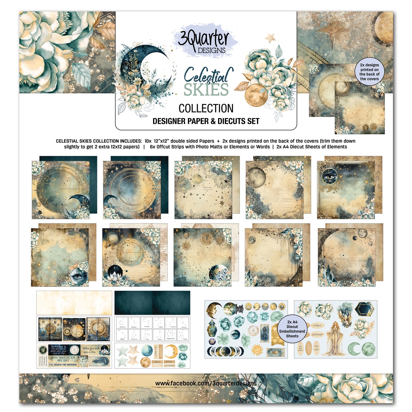 3Quarter Design - Celestial Skies Collection
