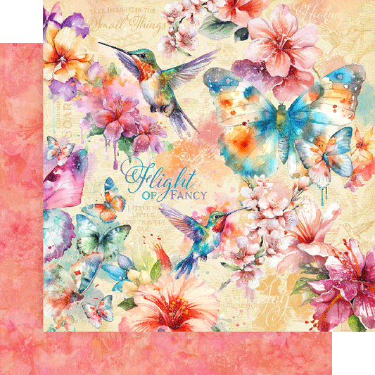 Graphic 45 Collection Pack 12"X12" - Flight of Fancy