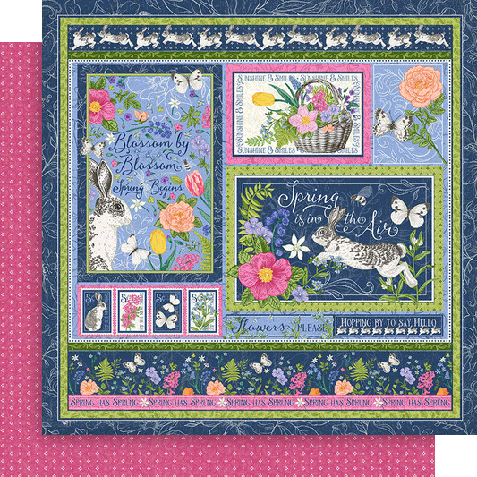 Graphic 45 Collection Pack 12"X12" - Spring Is In The Air