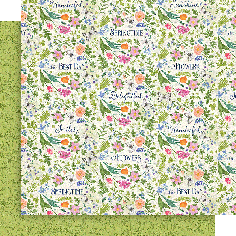 Graphic 45 Collection Pack 12"X12" - Spring Is In The Air