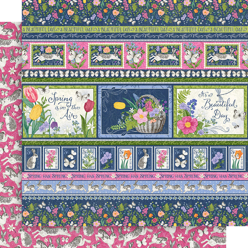 Graphic 45 Collection Pack 12"X12" - Spring Is In The Air