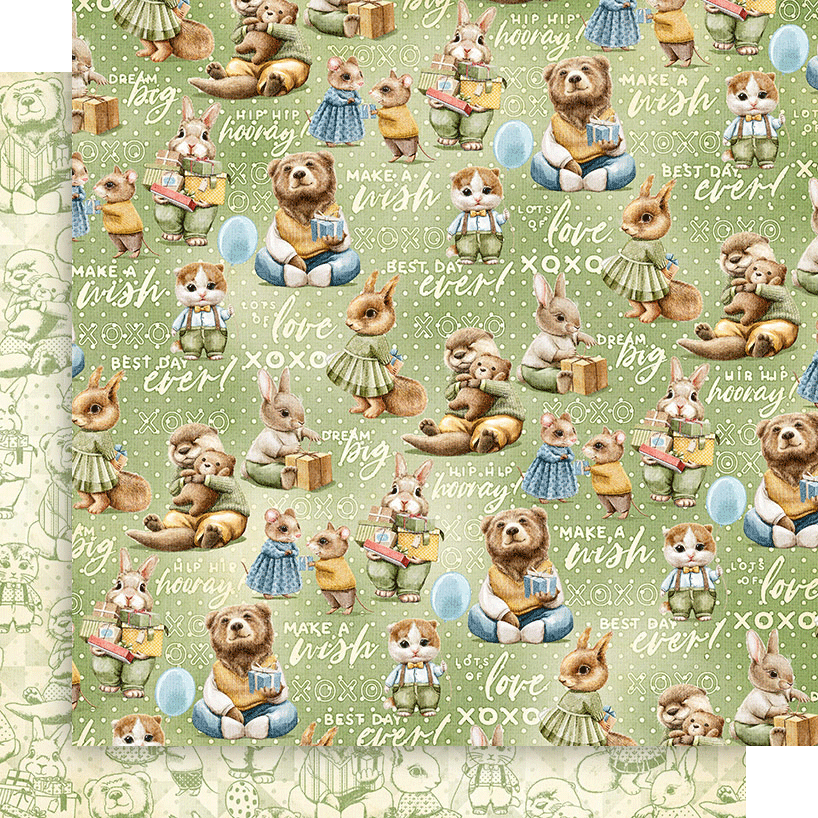 Graphic 45 Collection Pack 12"X12" - Hip Hip Horray