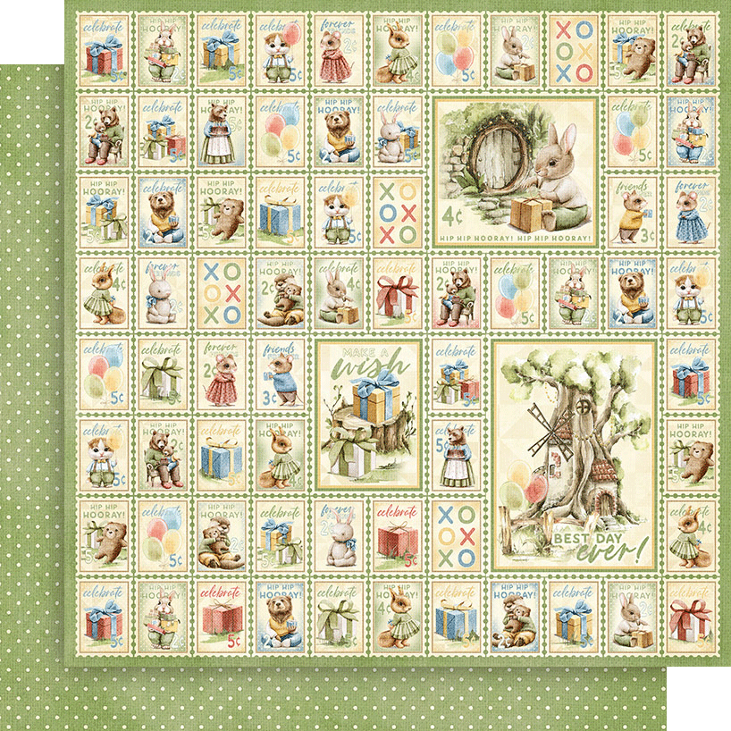 Graphic 45 Collection Pack 12"X12" - Hip Hip Horray